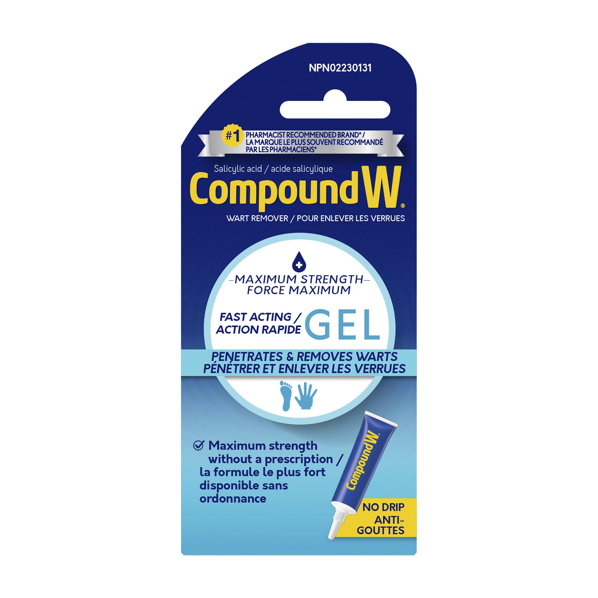 Compound W Wart Remover Maximum Strength Fast Acting Gel (7g)