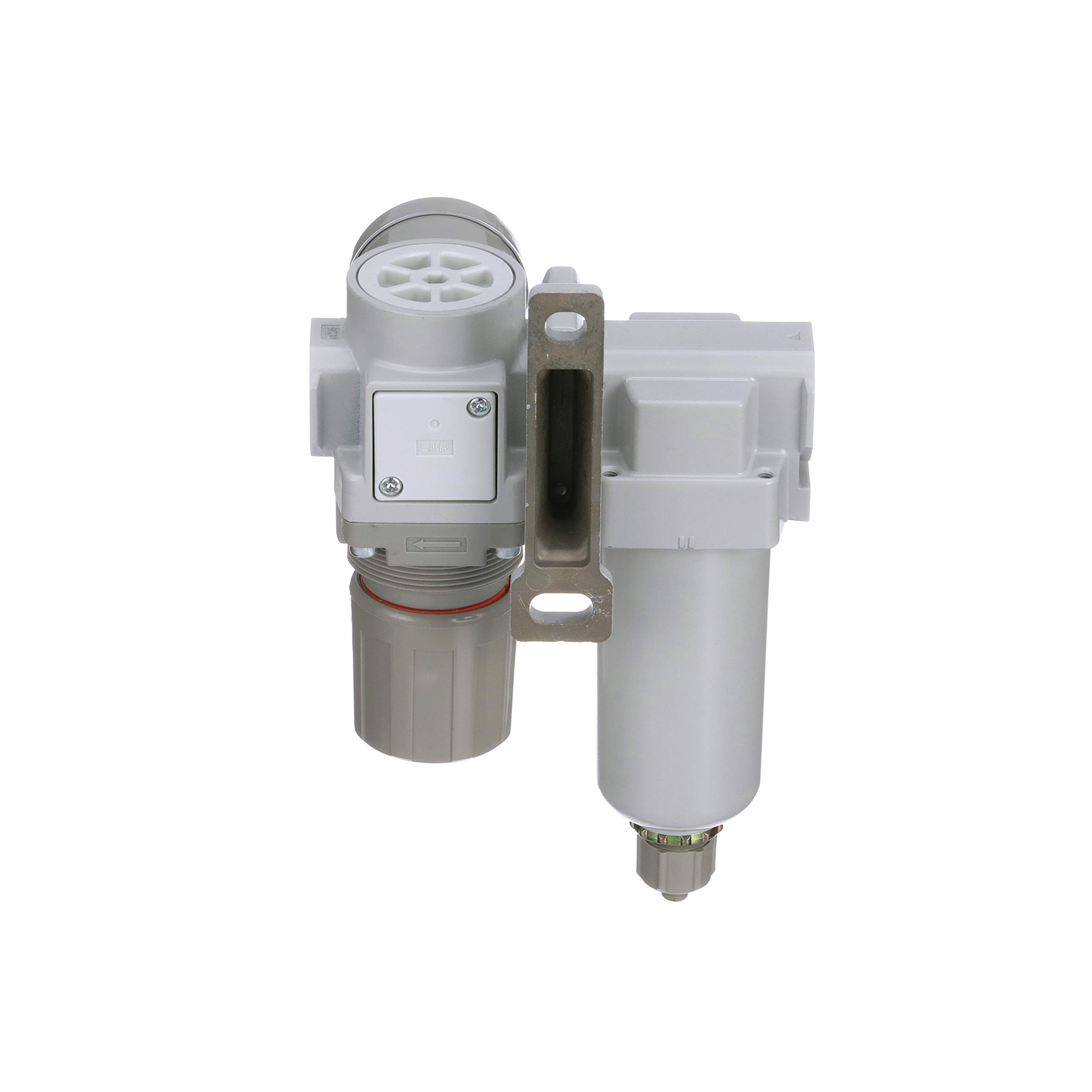 Pneumaticplus sau320-n03g-mep regolatore filtro aria compressa Combo 3/20,3 cm NPT – Ciotola di metallo, manuale di scarico, staffa, manometro