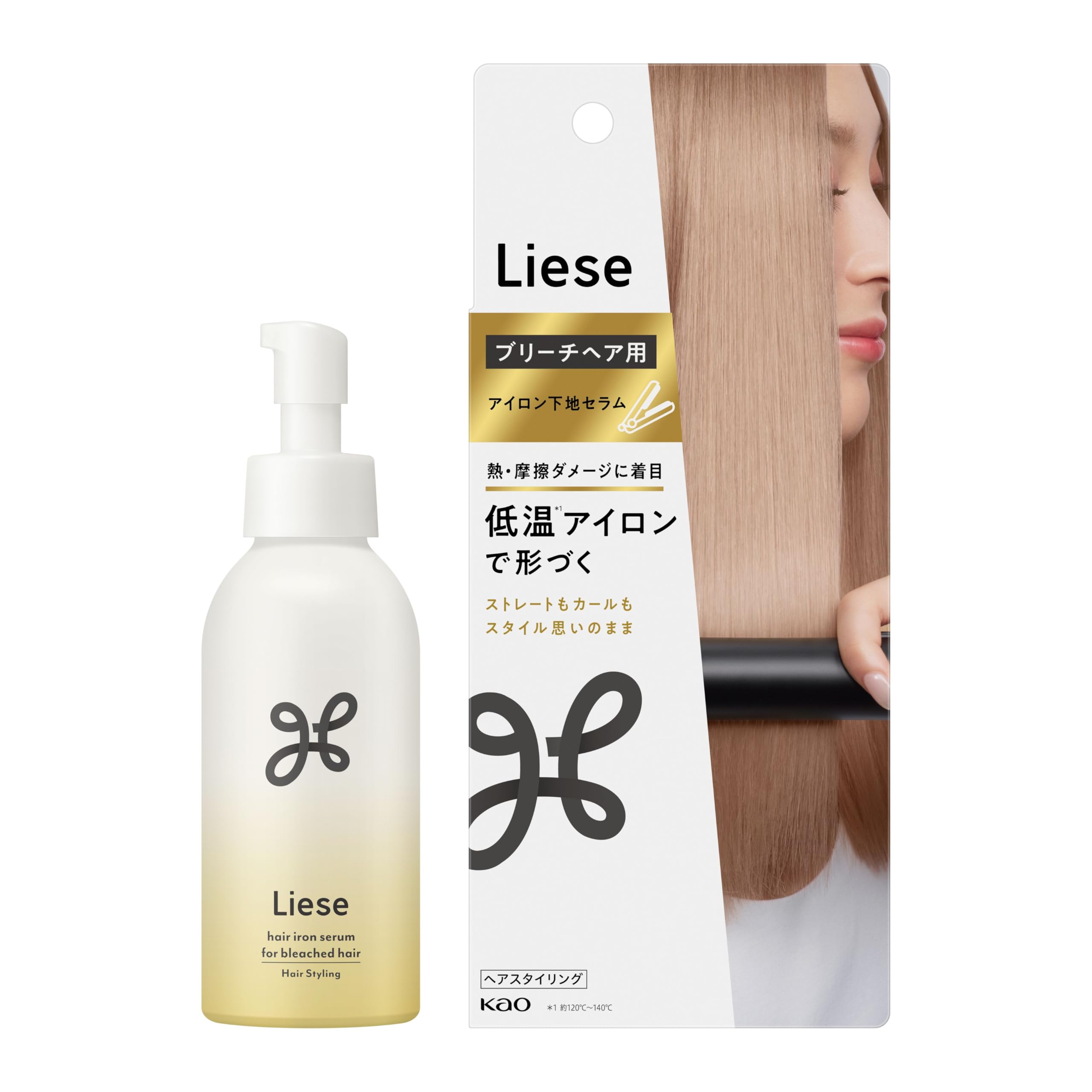 Amazon.co.jp: リーゼ ブリーチヘア用アイロン下地セラム 120ml