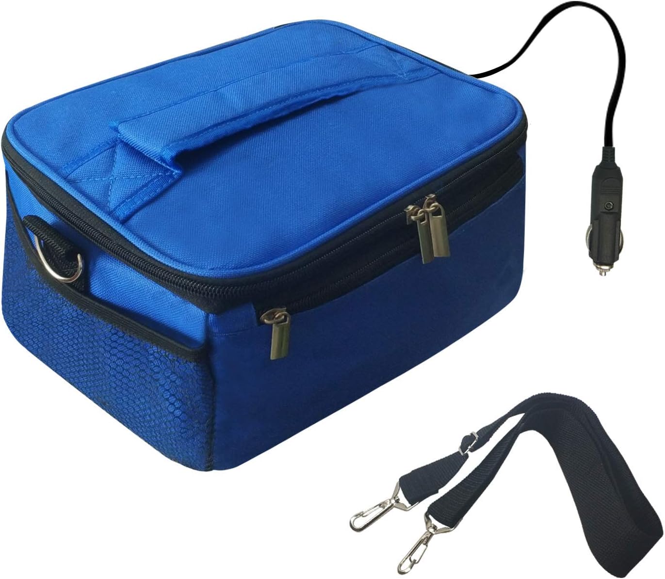 Portable Food Warmer Personal Mini Portable Oven 12V 24V 2in1 Car Food Warmer