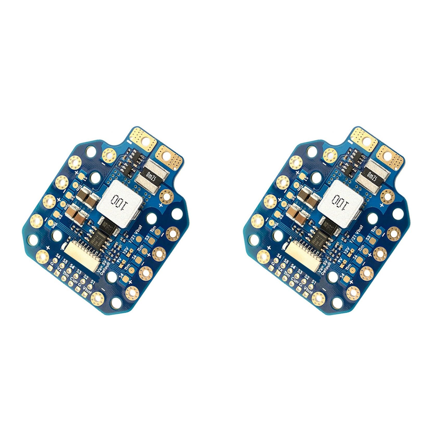 PDB-Hex 12S Placa Distribución de Energía con BEC Triple Voltaje 30.5 y 20mm 8