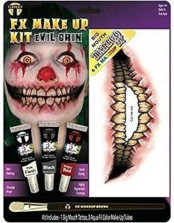 Tinsley Transfers Evil Clown FX Tattoo Kit Standard