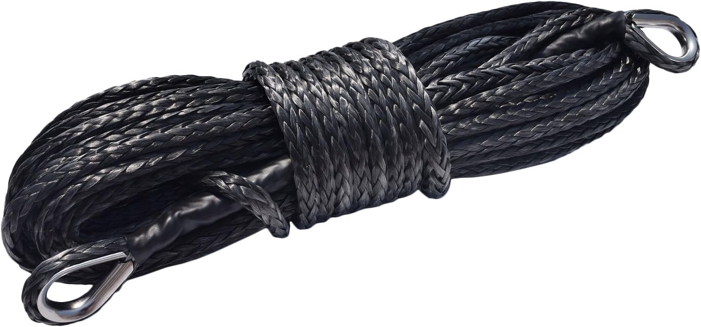 10mm3/8 inch Synthetic Winch Rope Extension with Two Loops