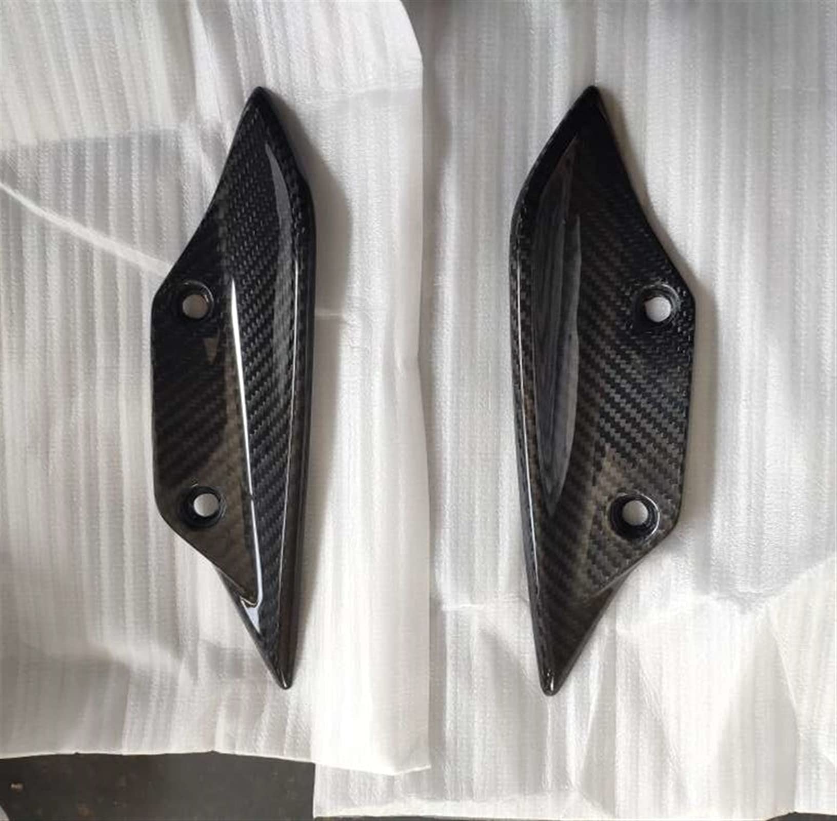 Garde-boue avant carbone S1000RR moto BMW aile latérale carénage HP4 2012