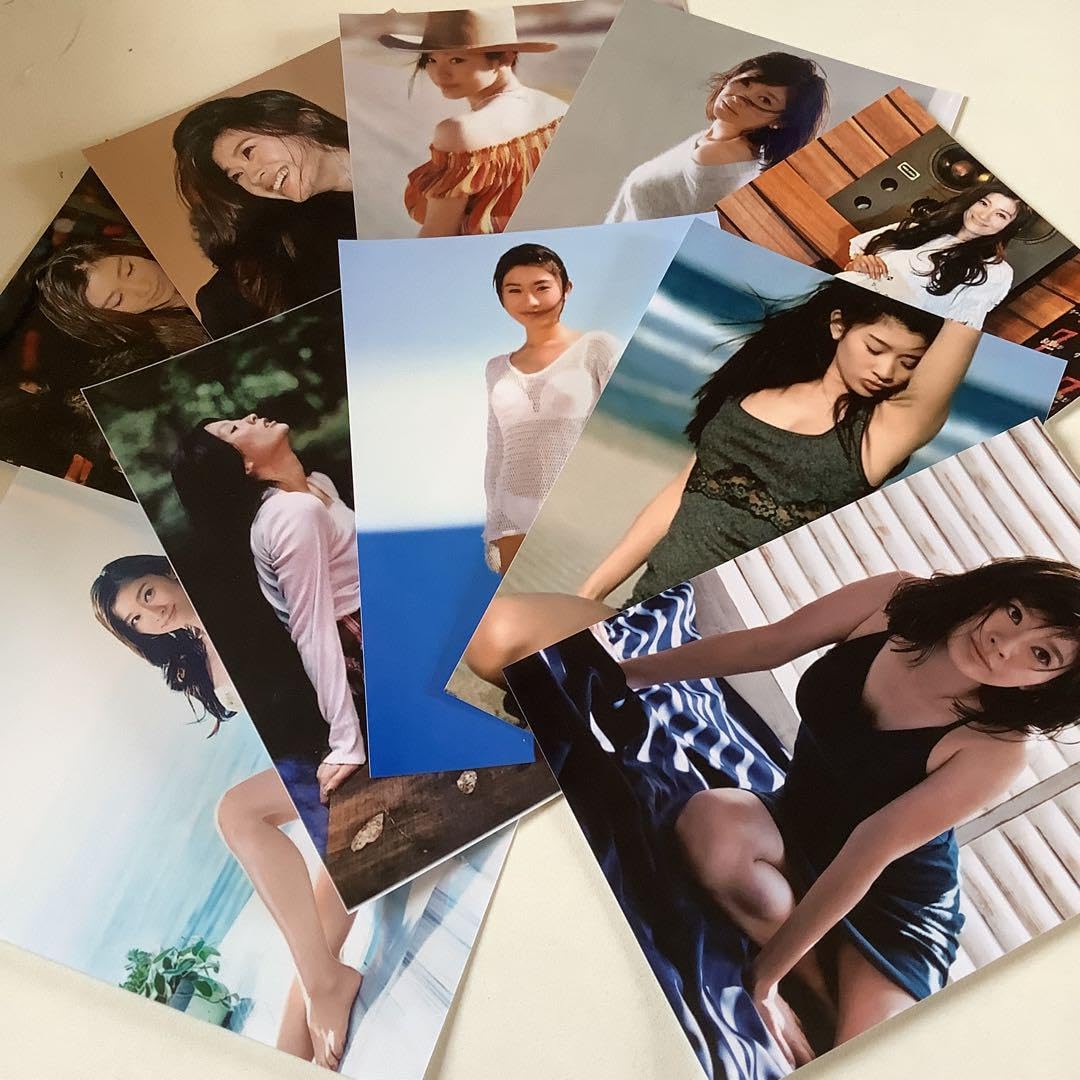 Amazon.co.jp: 80475) 篠原涼子 L判写真10枚set : ホーム＆キッチン