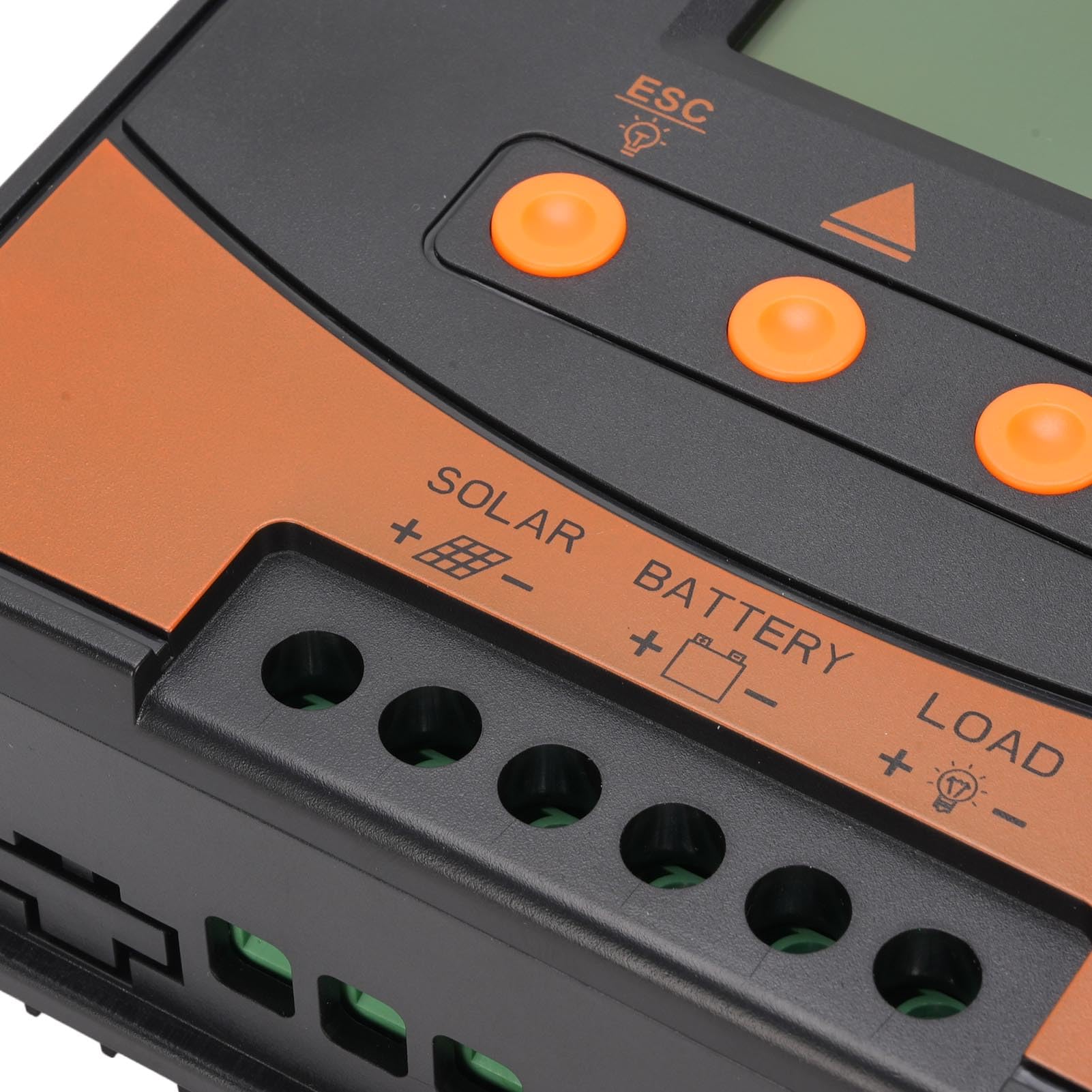 Kontroler ładowania Słonecznego MPPT, Regulator Wyświetlacza LCD 12 V 24 V 20 A z kompleksową ochroną Napięcia, Idealny do Akumulatorów Panelowych, GEL, SLA, LFP i LI USE