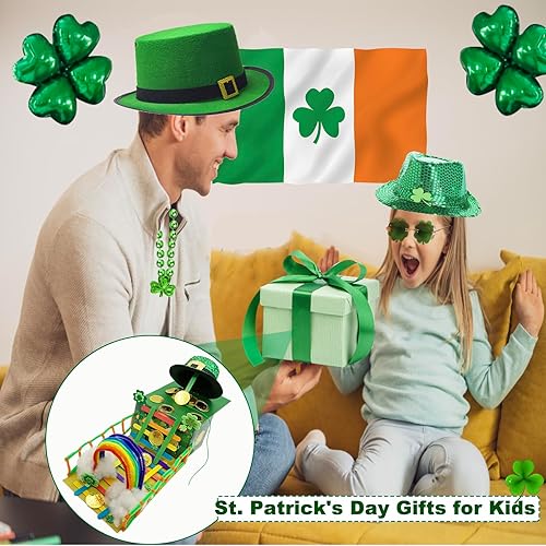 Miniatura 6 de Kit de trampa para duende para niños, 2 juegos de trampa de duende para hacer una trampa para atrapar a un duende, juguetes para el día de San