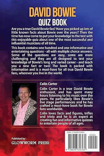 Miniatura 2 de David Bowie Quiz Book 101 Questions To Test Your Knowledge Of David Bowie