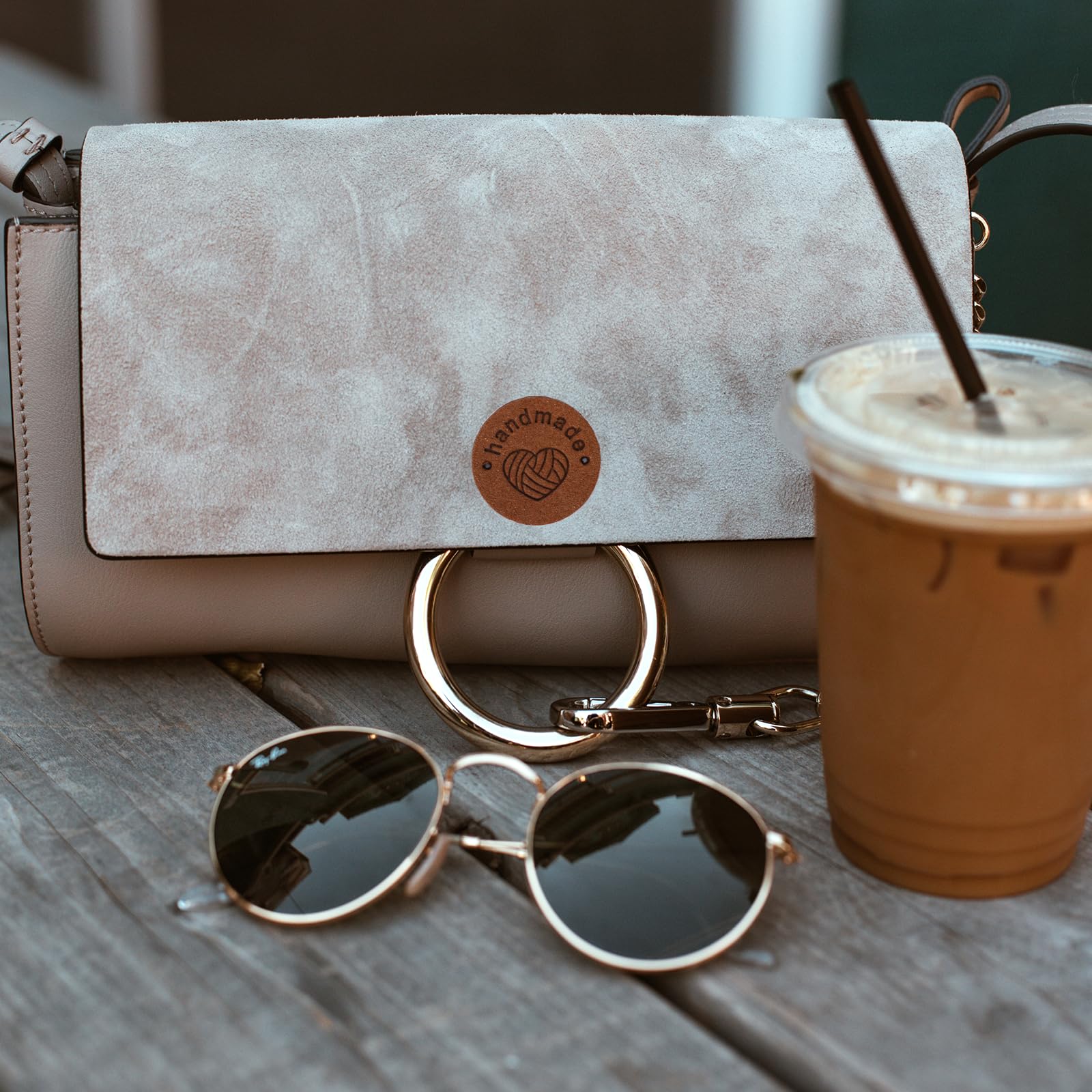 KXVXXV Lot De 50 étiquettes Faites à La Main à Coudre