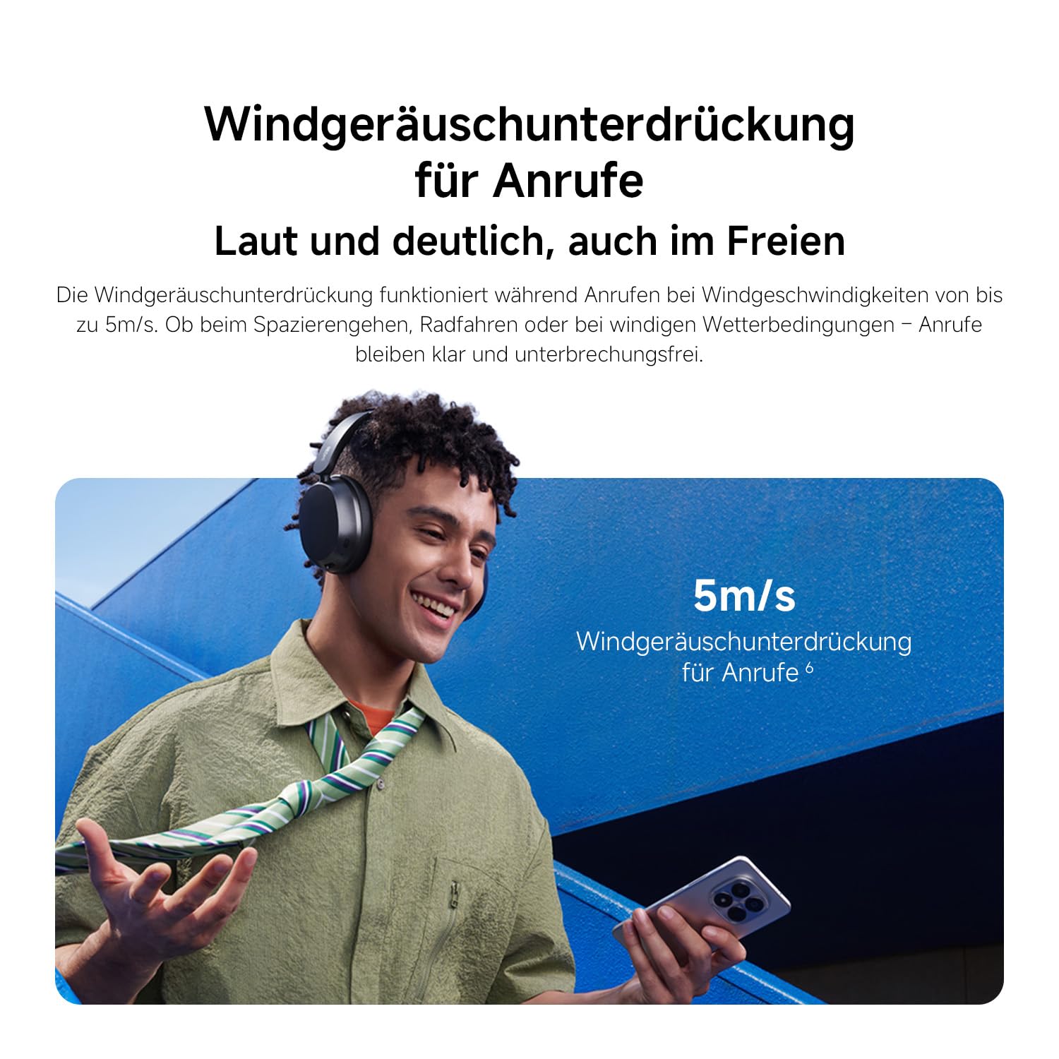 XIAOMI Redmi Headphones Neo Bluetooth Over-Ear-Kopfhörer, 42 dB Adaptive Aktive Geräuschunterdrückung, Kabellos, bis zu 72 Std. Akku, Hi-Res Audio, Power Bass, 3-Mikrofon-KI-Anrufe, Fast Pair, Schwarz