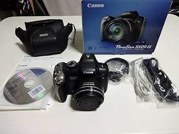 Canon PowerShot SX20 IS コンパクトデジタルカメラ Amazon.com : Used Canon PowerShot SX20IS Bridge Camera