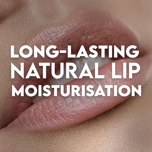 Vista 13 de WBM Bálsamo labial, formulado con cereza y manteca de karité, cuidado labial hidratante para hidratación durante todo el día, 100% natural, lápiz