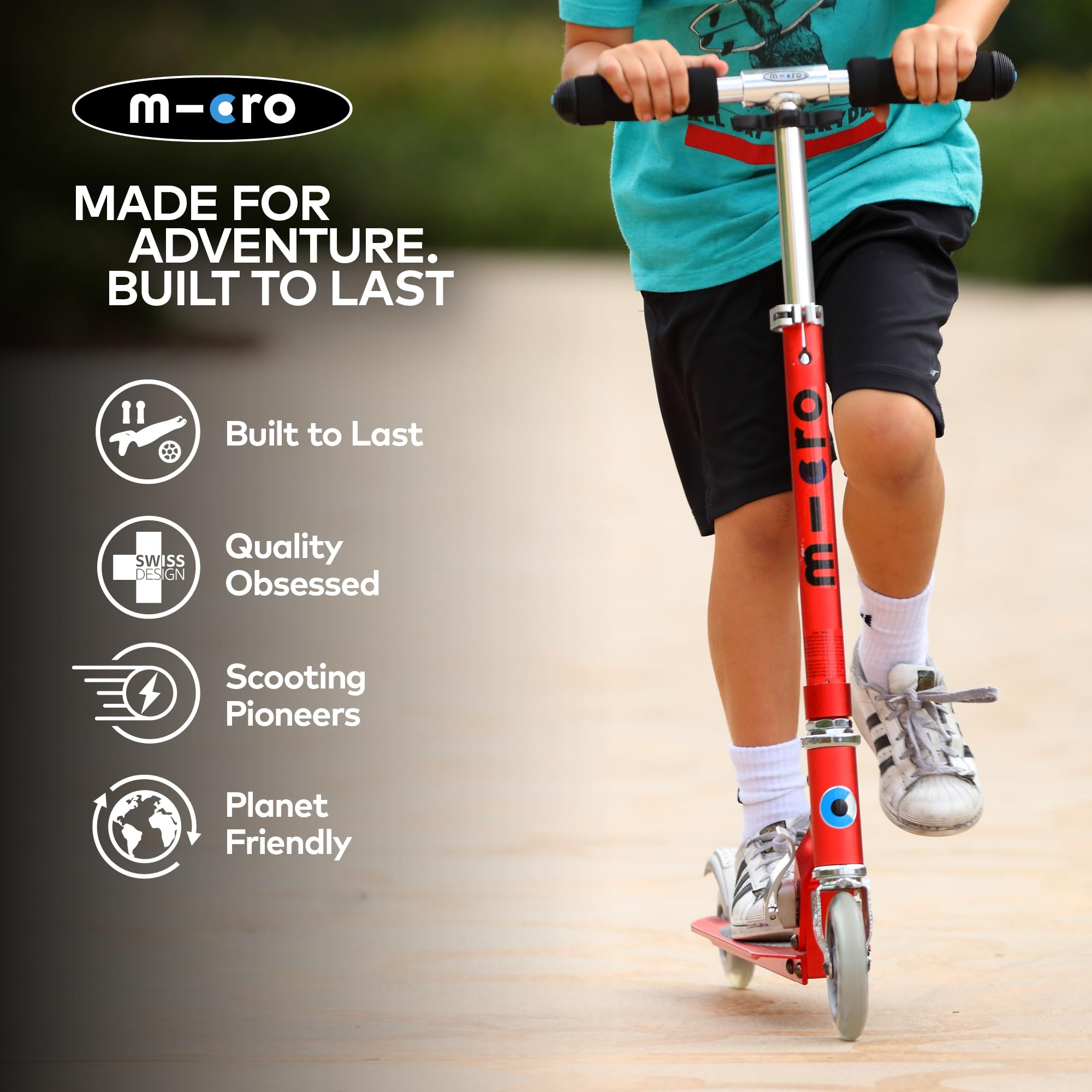 Snapklik.com : Micro Kickboard - Sprite - Two Wheeled, Fold-to-Carry ...