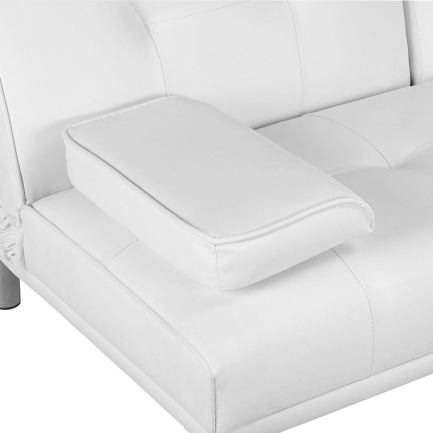 Yaheetech Convertible Sofa Bed Adjustable Couch Sleeper Modern Divets