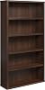 Affirm 36x66 5 Shelf Bookcase, Noble Elm Finish