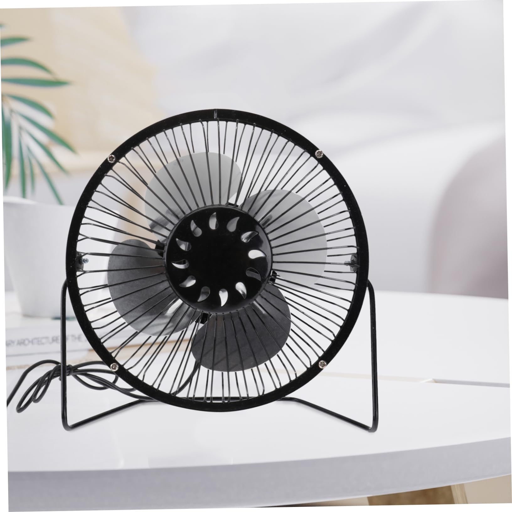 Ventilateur Solaire USB Mini de Bureau Silencieux Ambiance Estivale