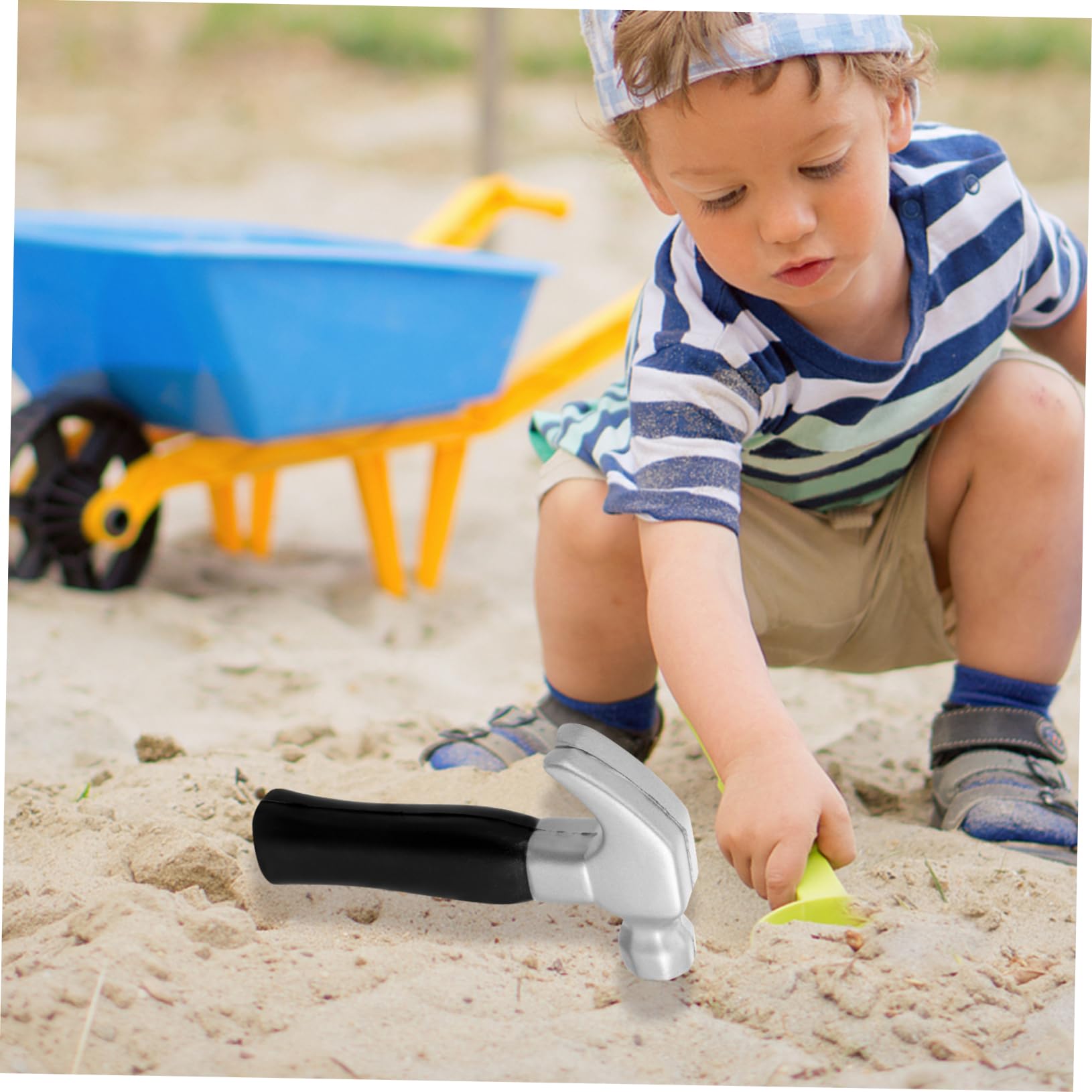 KESYOO 2Pcs Hammer Small Hammer Pounding Props for Fun Party and Festival for Educational Play and Fine Motor Skills Development
