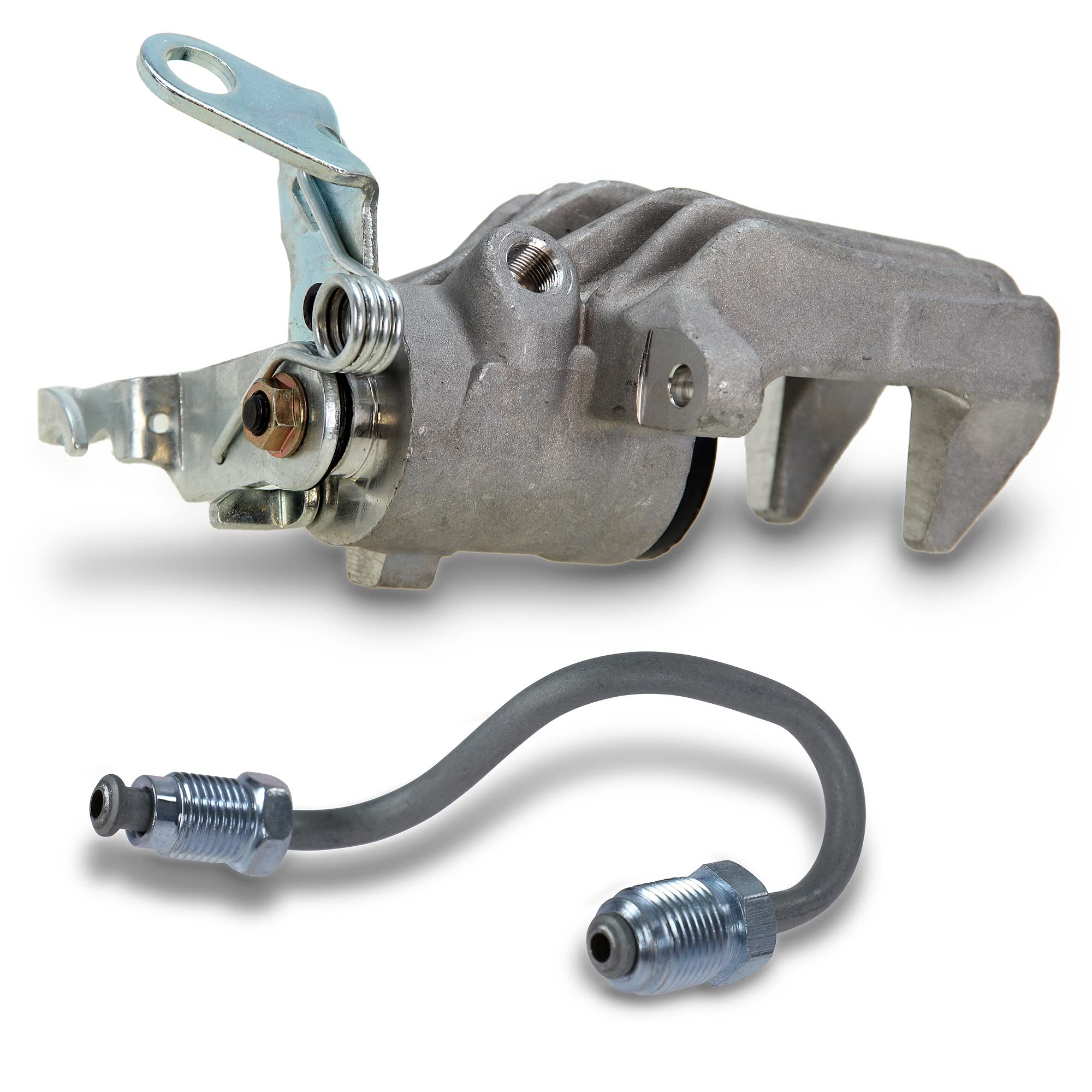 ATEC Germany 1x pinza freno posteriore sinistra incl. tubo freno | Compatibile con: AUDI A3, A3 Cabriolet, A3 Sportback, SEAT ALTEA, ALTEA XL, LEON, TOLEDO III, SKODA OCTAVIA II