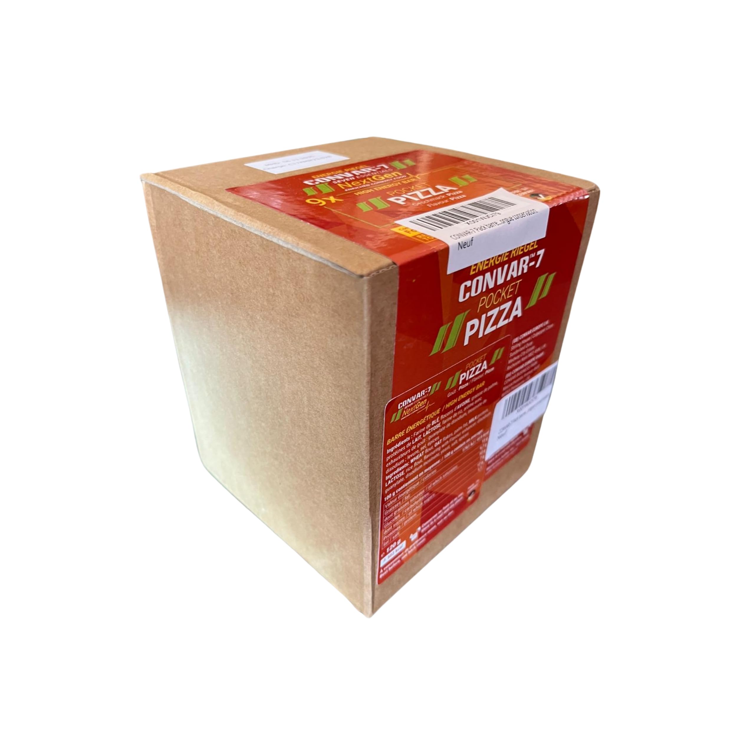 CONVAR-7 Barrita Energética Pizza Ración de Supervivencia Emergencia