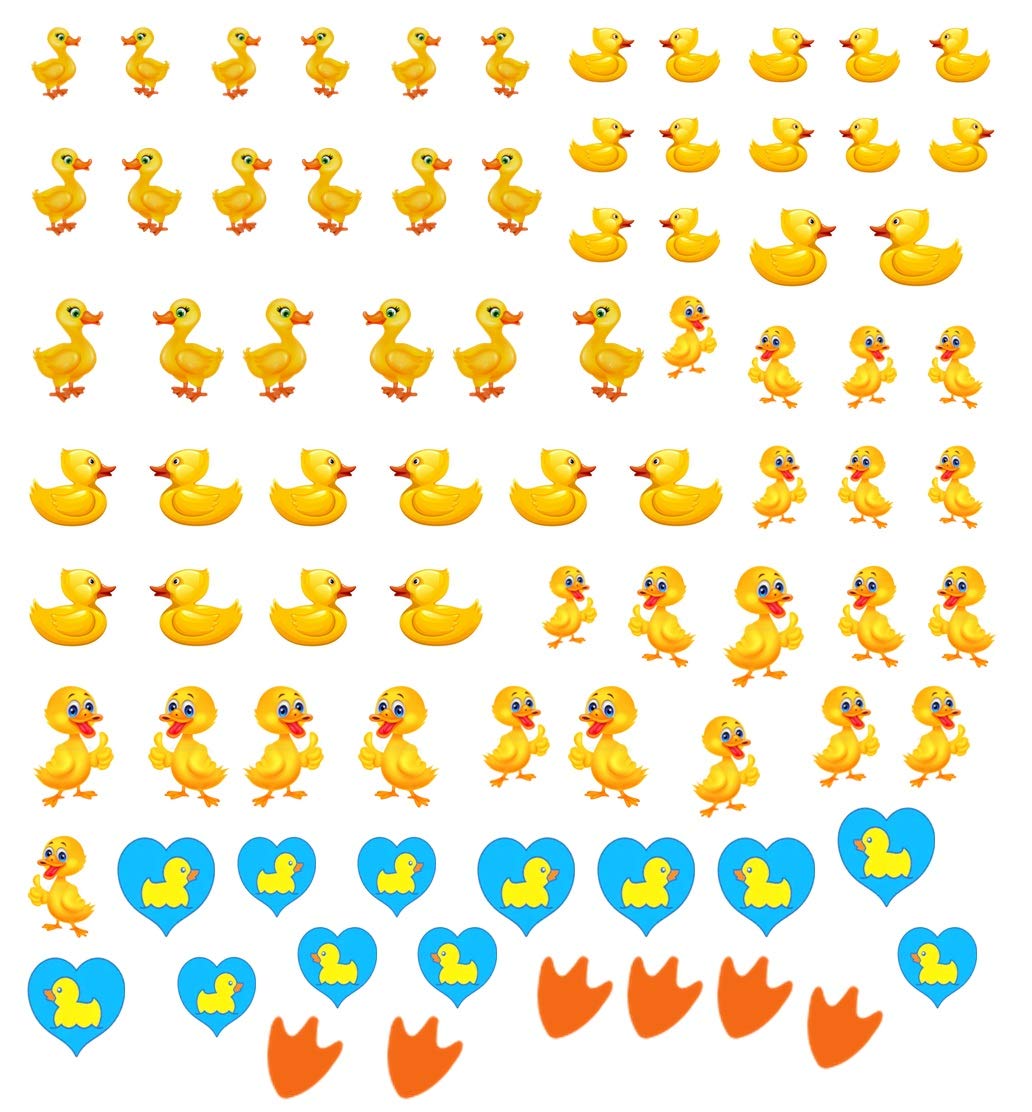 Kaz Creations Duck Nail Art Decals Duck Collections (Duck Nail Art Decals)