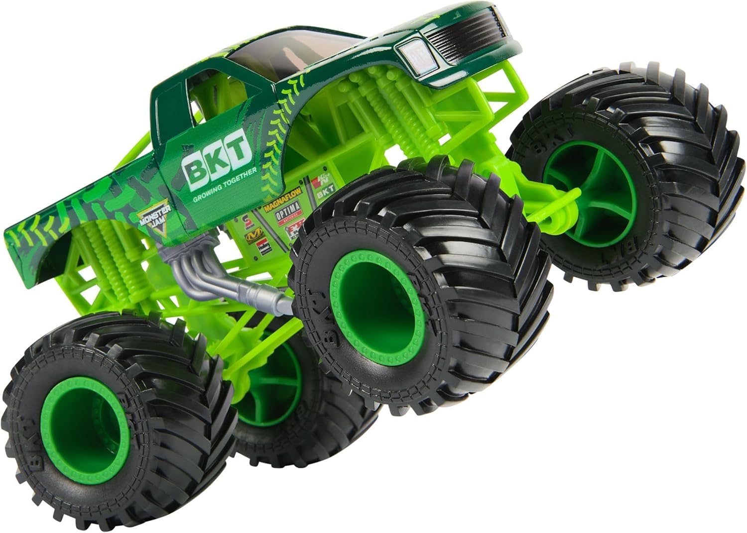 Amazon.co.jp: Monster Jam 公式 BKT モンスタートラック、グリーン 1