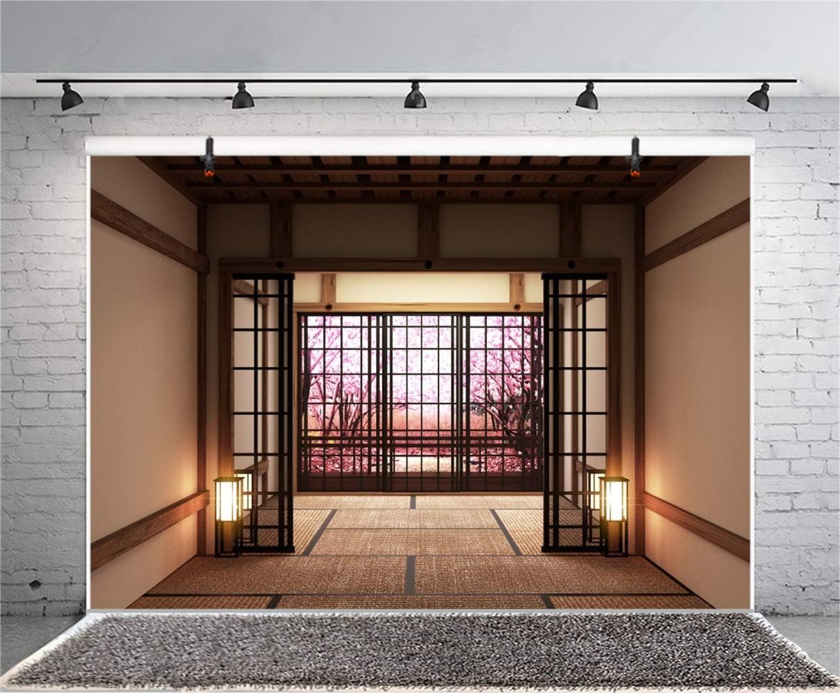 80% оƒƒ Dіѕсоunt Laeacco 10x8ft Japanese Style Empty Lobby Interior Blooming Trees Vinyl Photography Background Japan Traditional Residence Backdrop Indoor Decoration Wallpaper Studio Photo Props Nеw Dеаl Laeacco 10x8ft Japanese Style Empty Lobby Interior Blooming Trees Vinyl Photography Background Japan Traditional Residence Backdrop Indoor Decoration Wallpaper Studio Photo Props