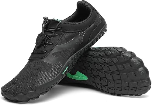 SAGUARO Barefoot Zapatillas de Trail Hombre Mujer Transpirable Antideslizante Zapatos Minimalistas