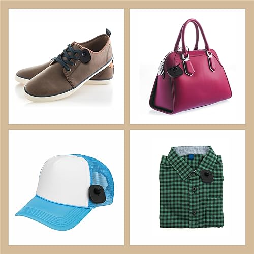 Miniatura 6 de 1000 RF 8.2MHz mini etiqueta cuadrada negro con pin - etiqueta de seguridad al por menor EAS por BullsEye Protection