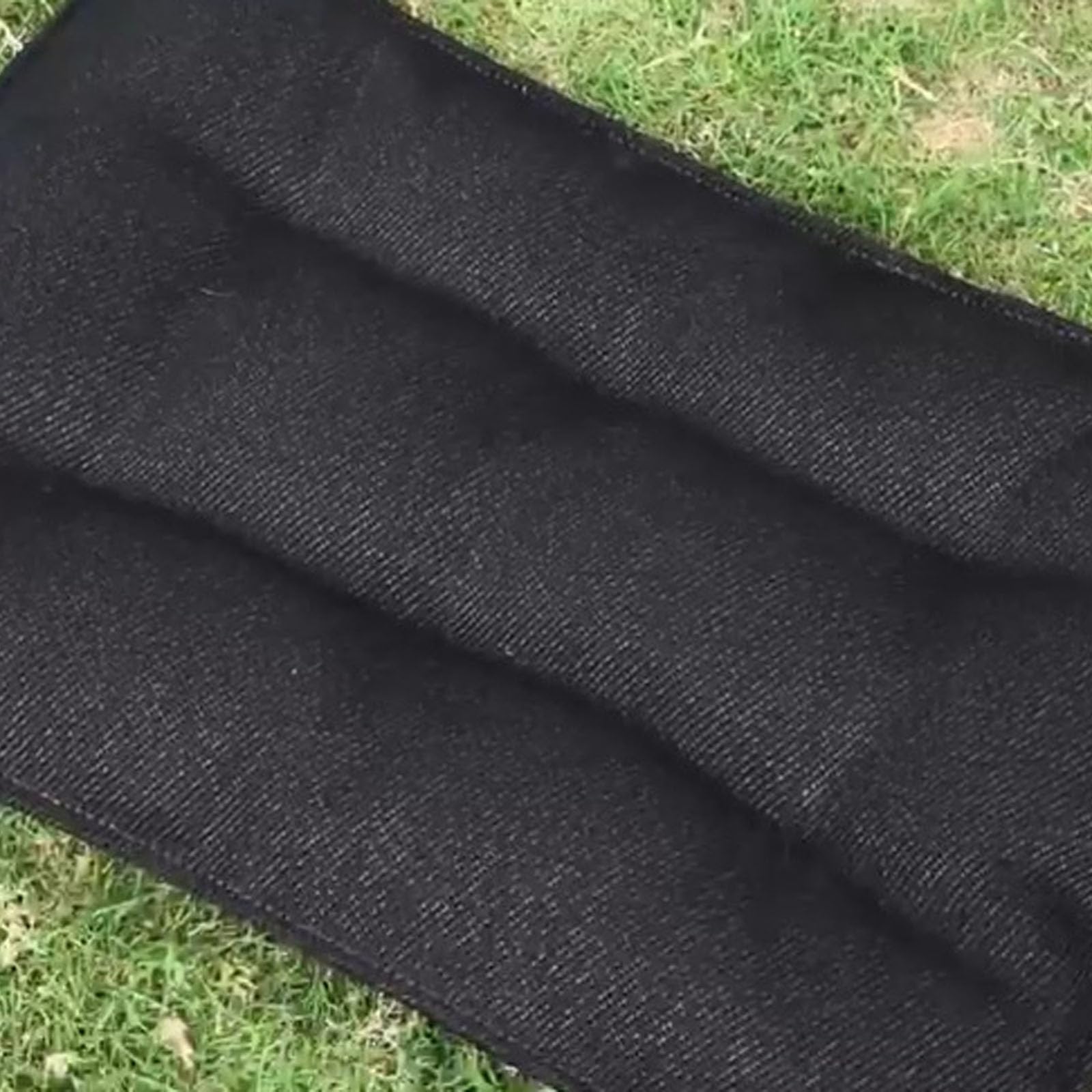 Duty Chew Tapis de cage pour chien - Coutures renforcées - Lavable en machine - Noir - Imperméable
