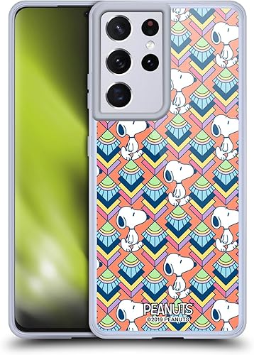 Miniatura 293 de Head Case Designs Funda de gel suave con licencia oficial de Peanuts House Snoopy Deco Dreams compatible con Samsung Galaxy S23 5G Casa,Blue