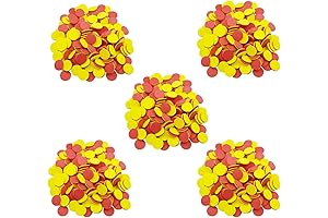 DNB 2-Color Foam Counters: Essential Visual Aid for Early Math