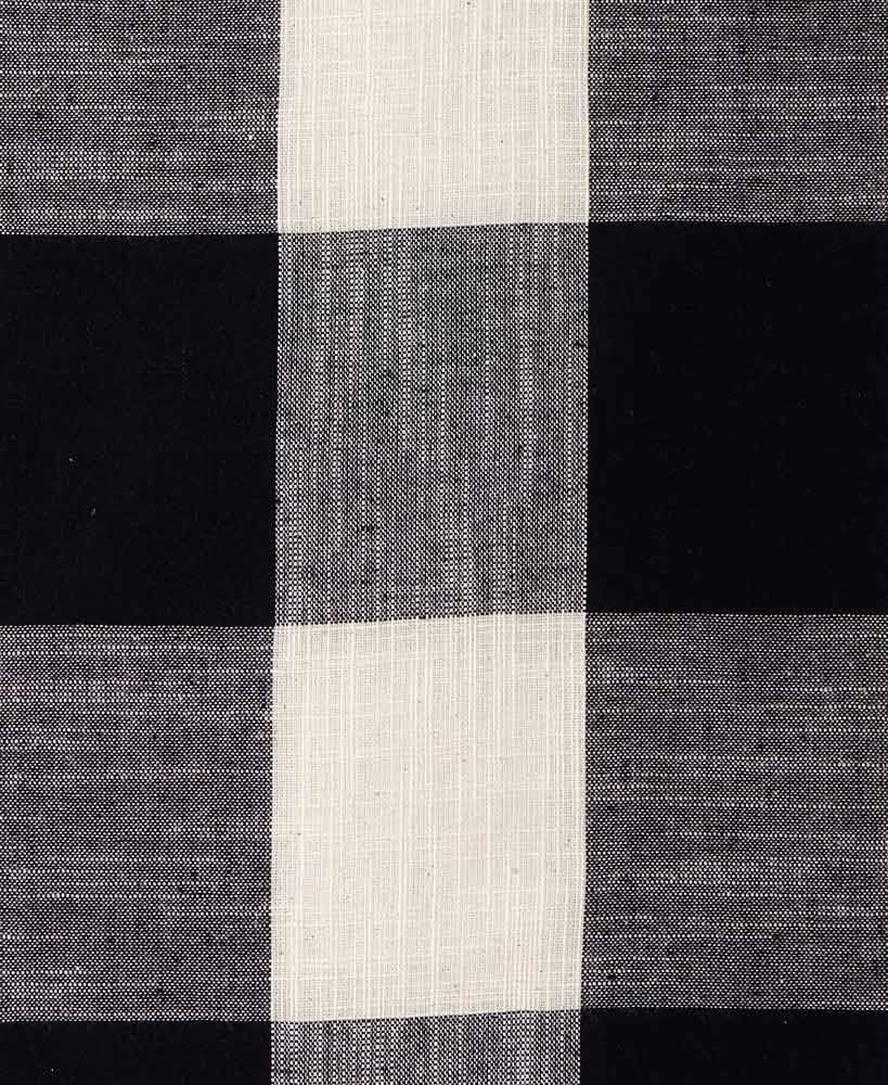 Lorraine Home Fashions 09570-63-00146 BLACK Courtyard Grommet Window Curtain Panel, Black, 53