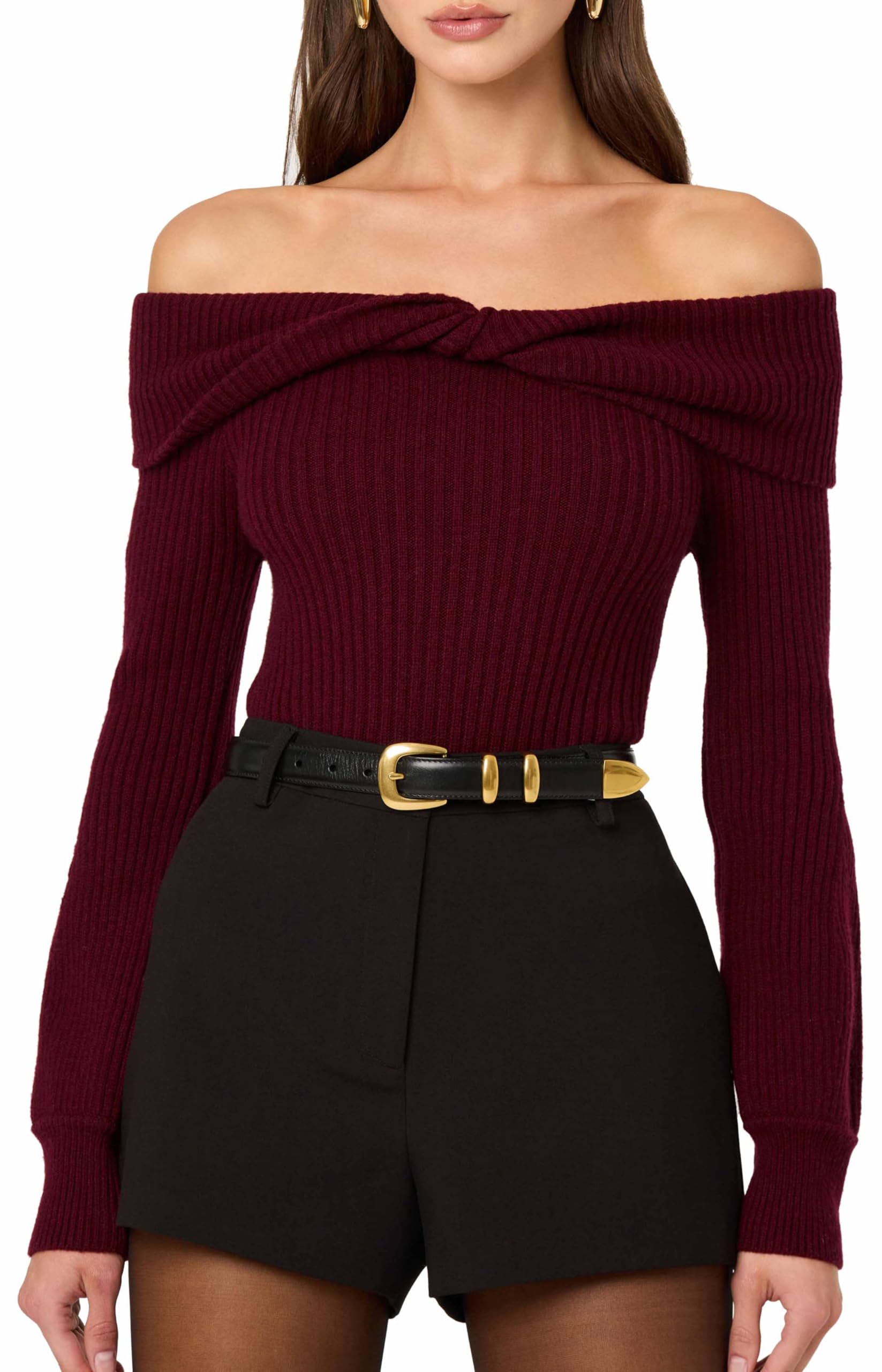 ASTR The Label Womens Tilde Sweater