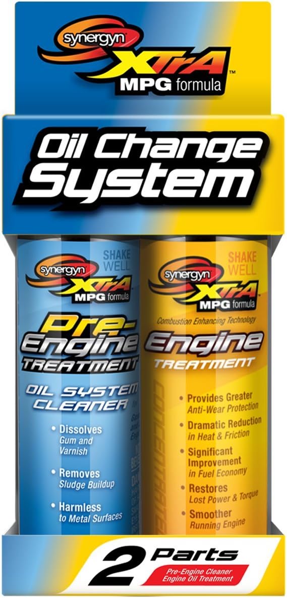 Synergyn (OCS2) 8 0z Nano ET Engine Treatment & 2 oz Oil System Cleaner