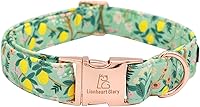 Vista 46 de Lionheart glory Collar de perro floral de alta calidad, collar de primavera para perro, ajustable, resistente, para perros pequeños
