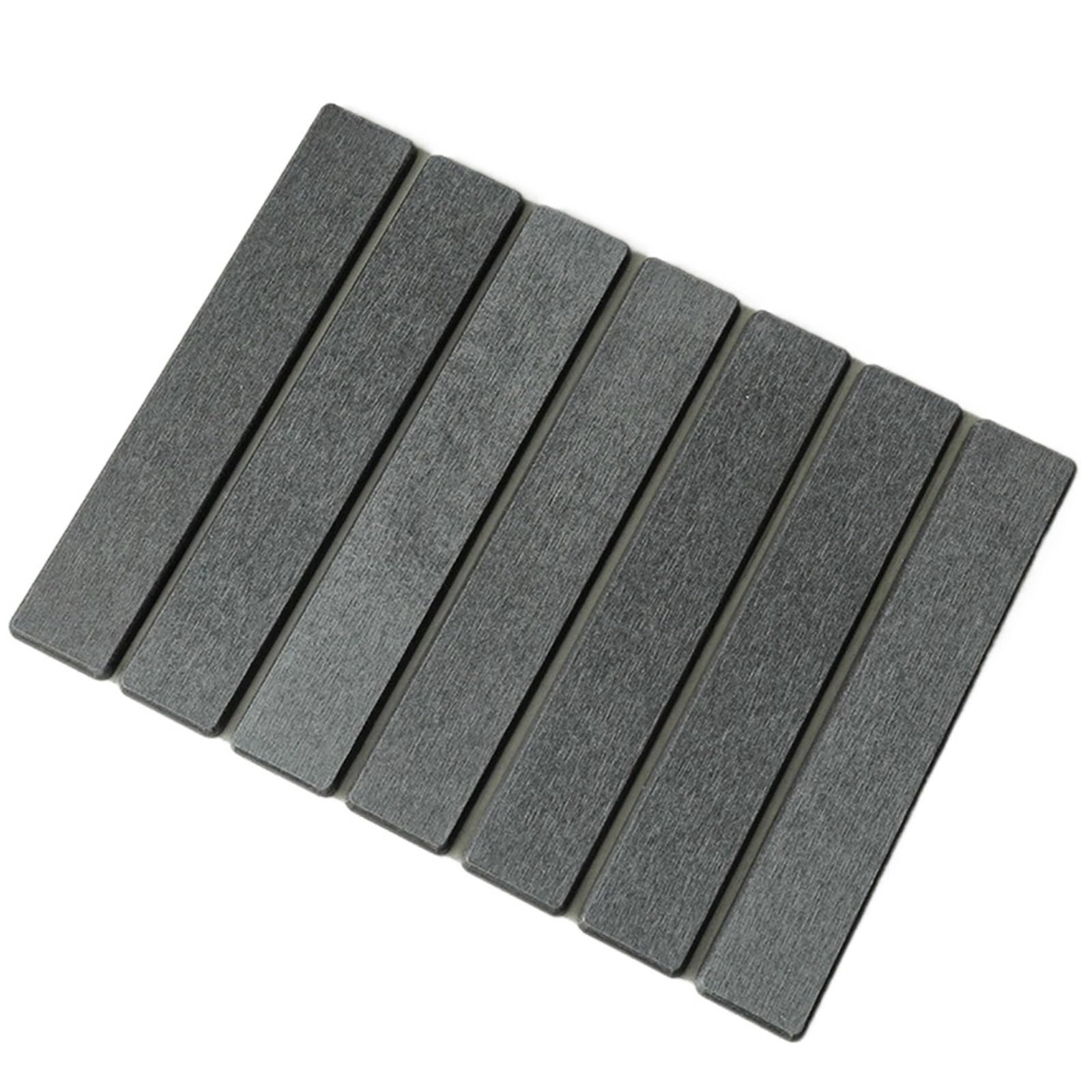 Alfombrilla de secado para cocina plegable gris oscuro: accesorio reutilizable absorbente