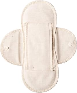 【公式SHOP】メイドインアース 布ナプキン 昼用レギュラー 無地 (茶) オーガニックコットン