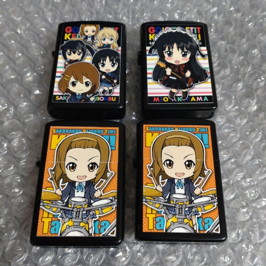 Amazon.co.jp: けいおん オイルライター コレクション 3種4個セット 澪 