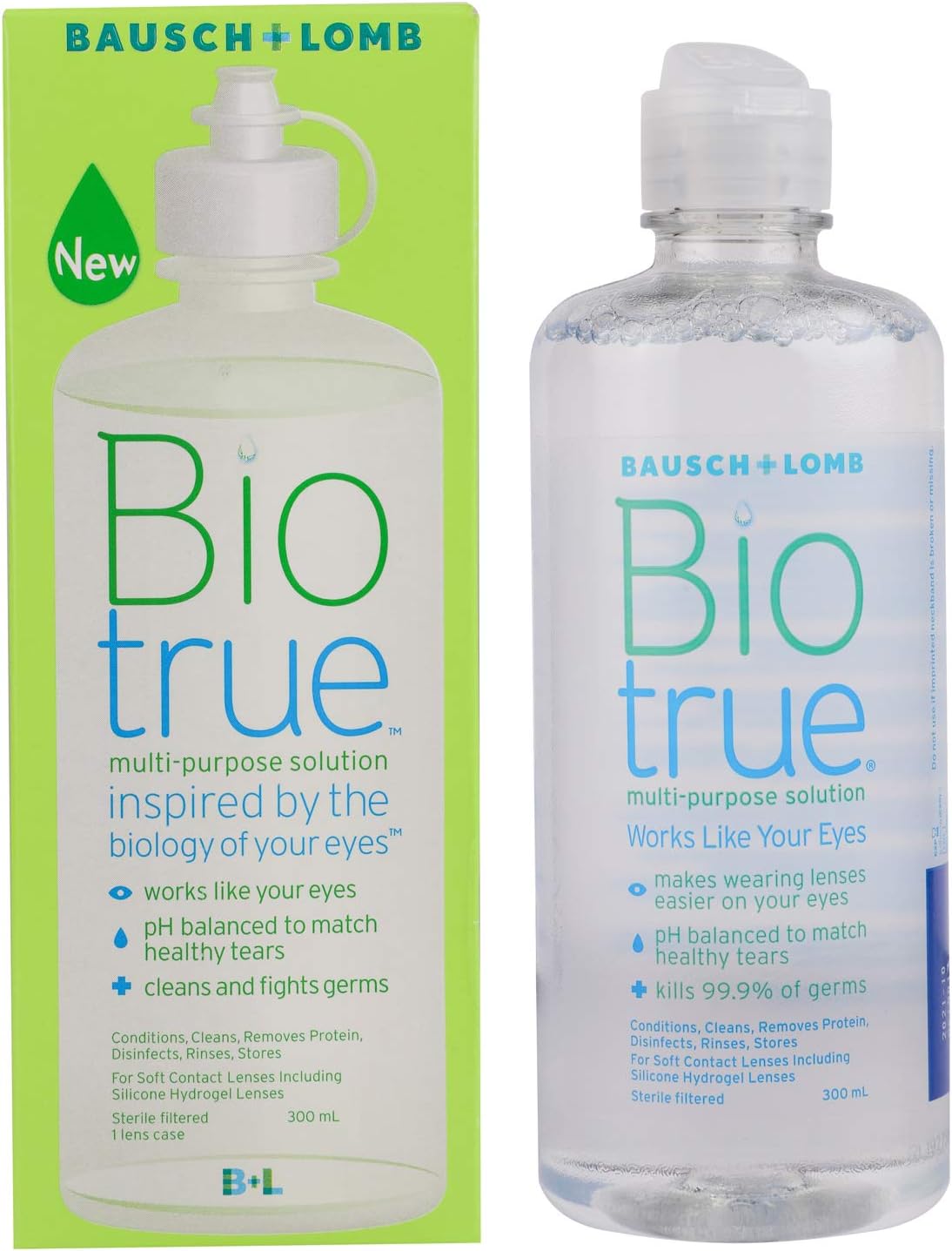 Bausch & Lomb Biotrue Multi-Purpose 300ml Contact Lens Solution (Pack of 1)