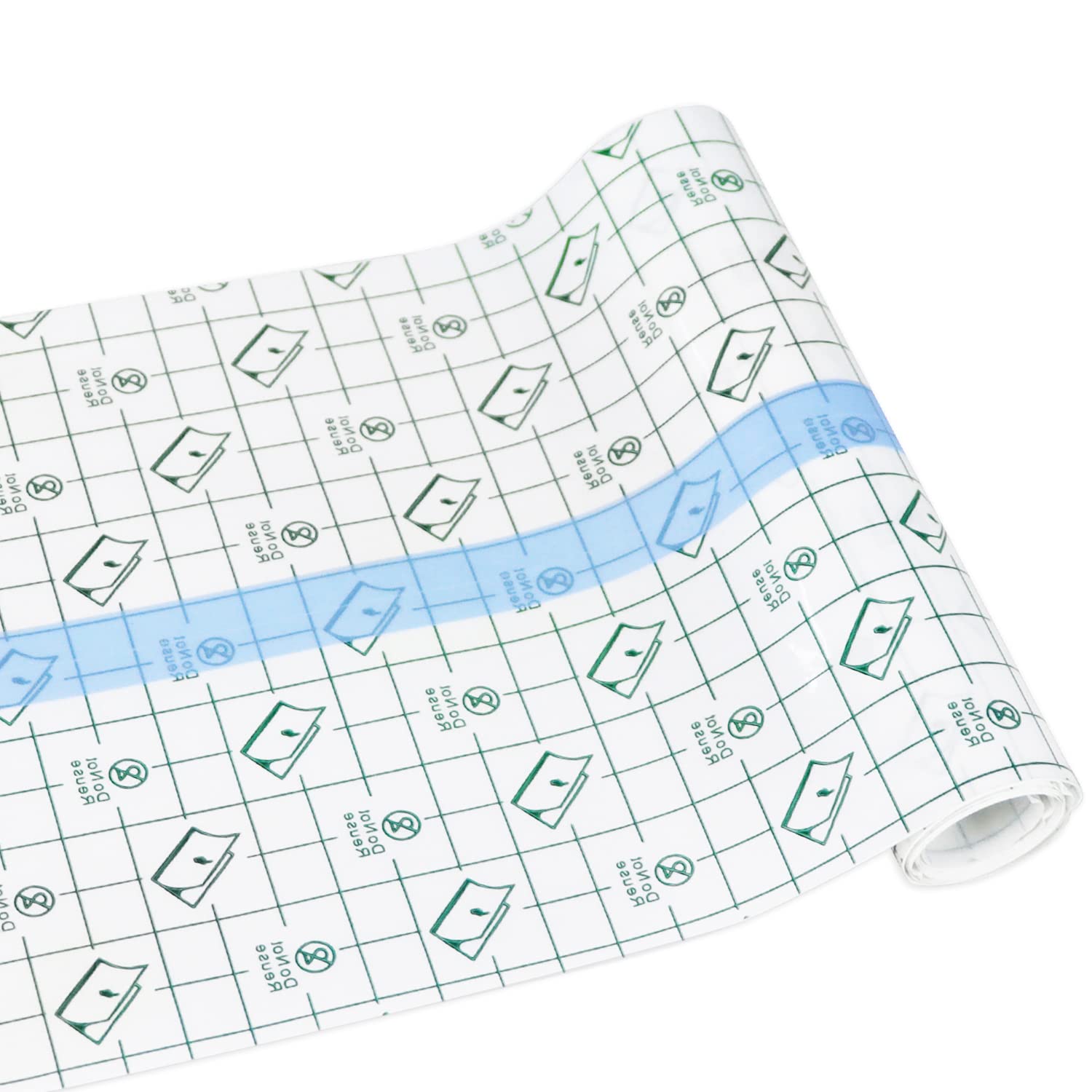 Tattoo Aftercare Bandage Roll 8" x 2 Yard - Second Skin Transparent Repair Adhesive Wrap for Protecting and Healing Tattoos - Clear Waterproof Protective Film - Tattoo Aftercare Supply