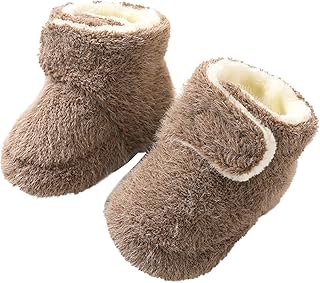 Otoño e Invierno Grueso Felpa Cálido Suelo Calcetines Antideslizante Calcetines Stopper Calcetines Zapatos de Aprendizaje Zapatos de Color Sólido Antideslizante Suela Suave Recién Nacido Niño Niño