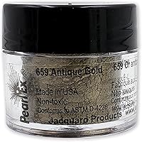 Vista 18 de Jacquard Pearl Ex - Pigmentos en polvo de 3 gramos, metálicos, bronce antiguo