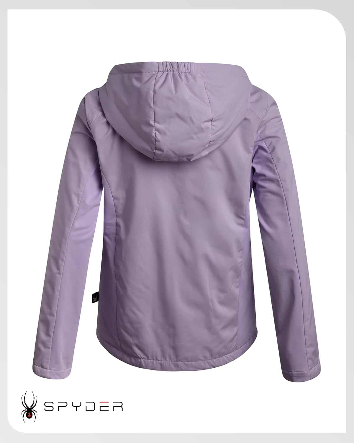 Spyder Girls Windbreaker Jacket - Lightweight Insulated Water and Wind Resistant Jackets for Girls Zip Up Kids Outerwear Coat - Image 7