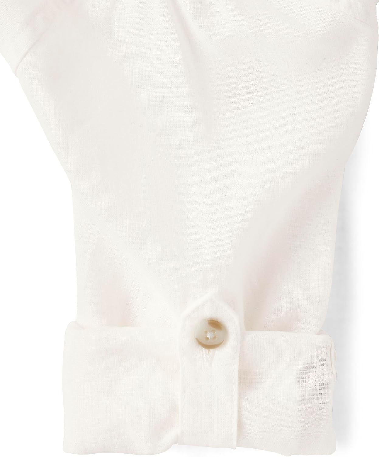 Gymboree boys And Toddler Long Sleeve Linen Button Up Shirt
