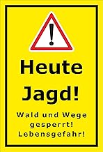 Sign Today Hunt - 30 x 20 cm - 3 mm Hard Foam - 20 VAR S00351-002-C