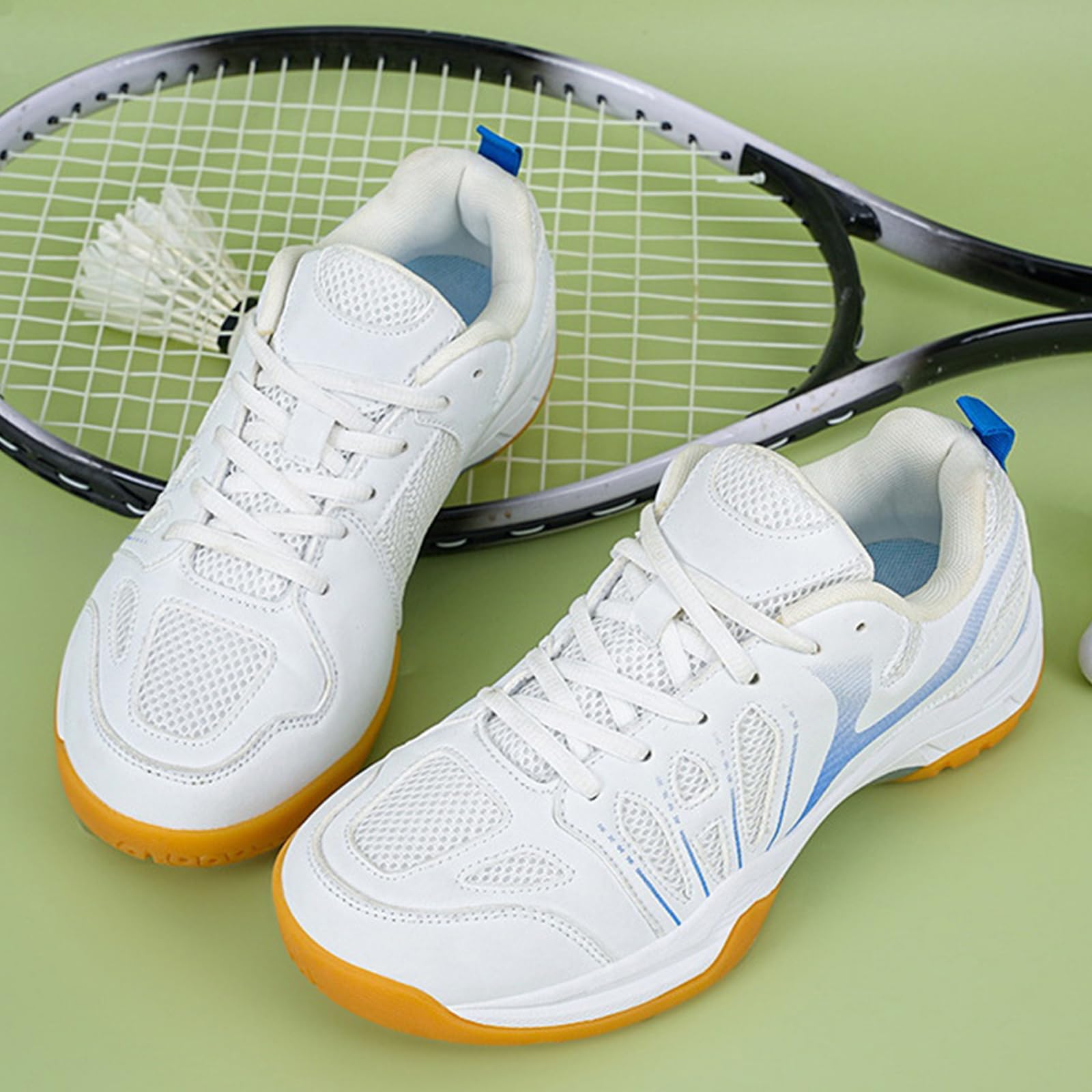 Zapatillas de bádminton para Hombre, Zapatillas Tenis para cancha de Pickleball, Zapatos Deportivas cómodas Entrenamiento en cancha Interior