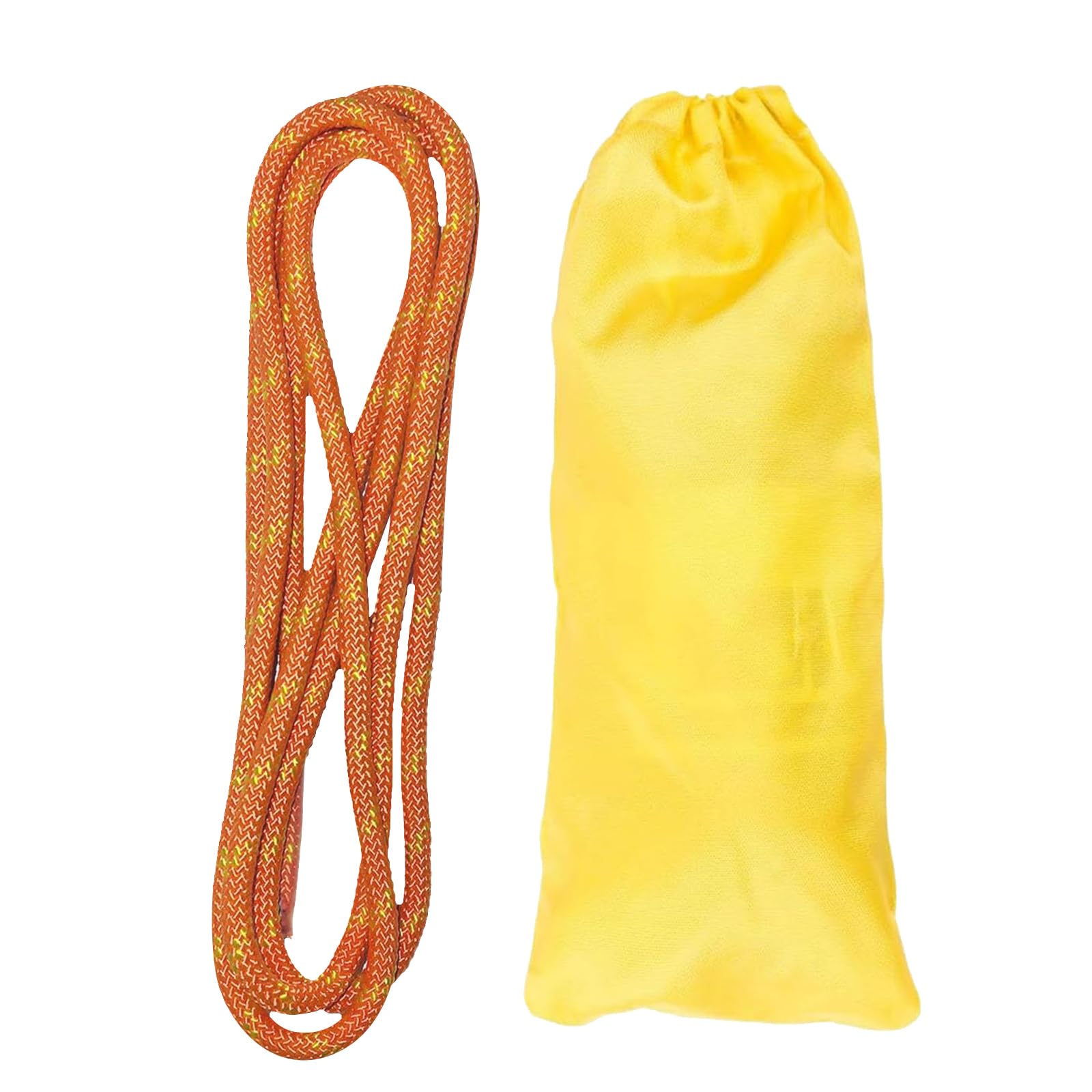 Corde d'escalade de 8mm Corde Statique de 2m pour Sauvetage en Hauteur Bateau Parachute Randonnée Extérieur Alpinisme Sport Camping Grande Capacité de Charge et Résistance à l'usure