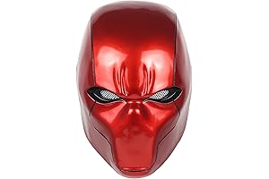 Deathstroke Cosplay Red Hood Helmet Mask Limited Edition Red Helmet for Fans Collection
