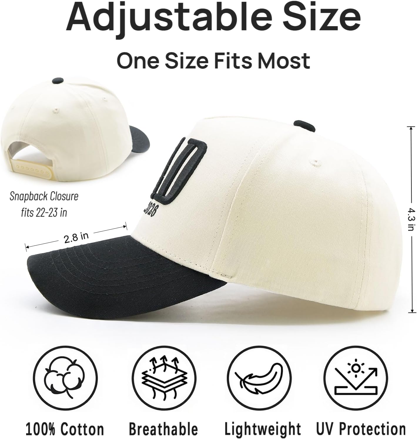 Dad Est 2026 Hat for Men, Pregnancy Announcement for Husband, New Dad Gift Cool Trucker Hat from Daughter Son Wife - Image 5