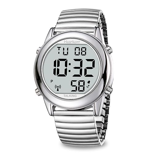 Large Digital Talking Watch English Speaking for The Blind, Elderly